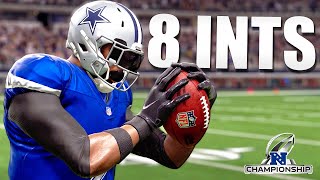 MADDEN 24 Superstar Mode | 8 INTS In NFC CHAMPIONSHIP (CB Gameplay)