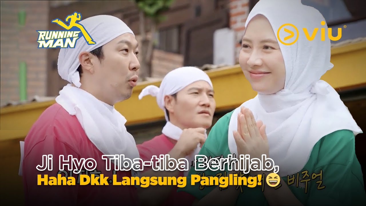 Ji Hyo Tiba-tiba Berhijab, Haha Dkk Langsung Pangling! 😆 | Running Man EP719