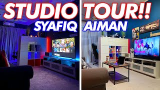 1 MILLION STUDIO TOUR SYAFIQ AIMAN! screenshot 3