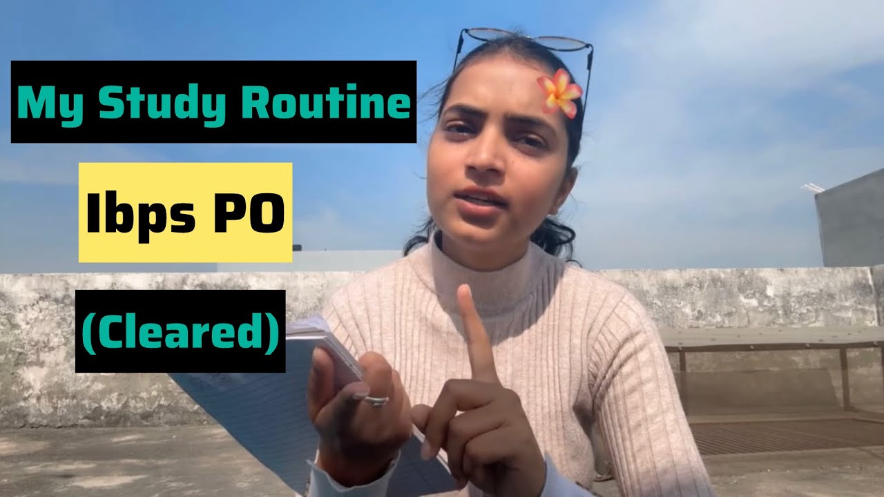 ✨IBPS PO Study Routine | Annu Bhardwaj | 
