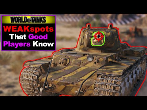 Useful Weakspots - World Of Tanks [GUIDE]