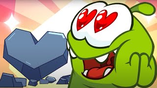 heart shaped om nom stories funny and safe cartoon for kids and parents