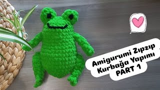 Amigurumi Zıpzıp Kurbağa Yapımı Part 1