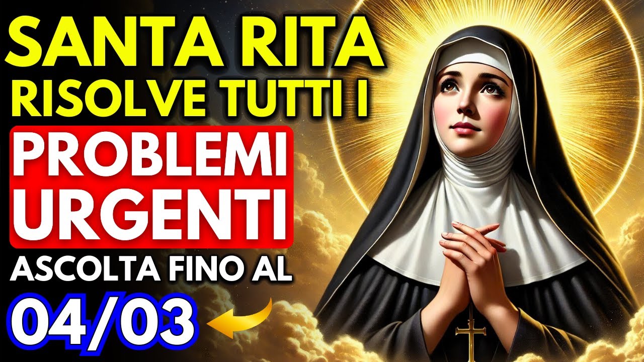 Preghiera Potente a Santa Rita per Risolvere Problemi Urgenti! 🌟 FUNZIONA VELOCEMENTE!