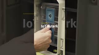 IoT autark - Datenlogger myDatalogEASY IoT mit 30W PV-Module und Außenmontagebox