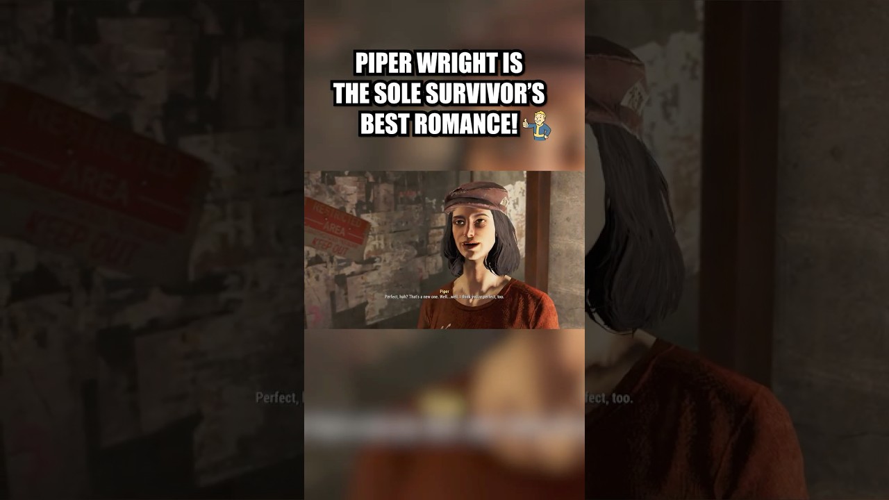 Why Piper is the PERFECT Match for the Sole Survivor - Fallout 4 (Next-Gen Update)