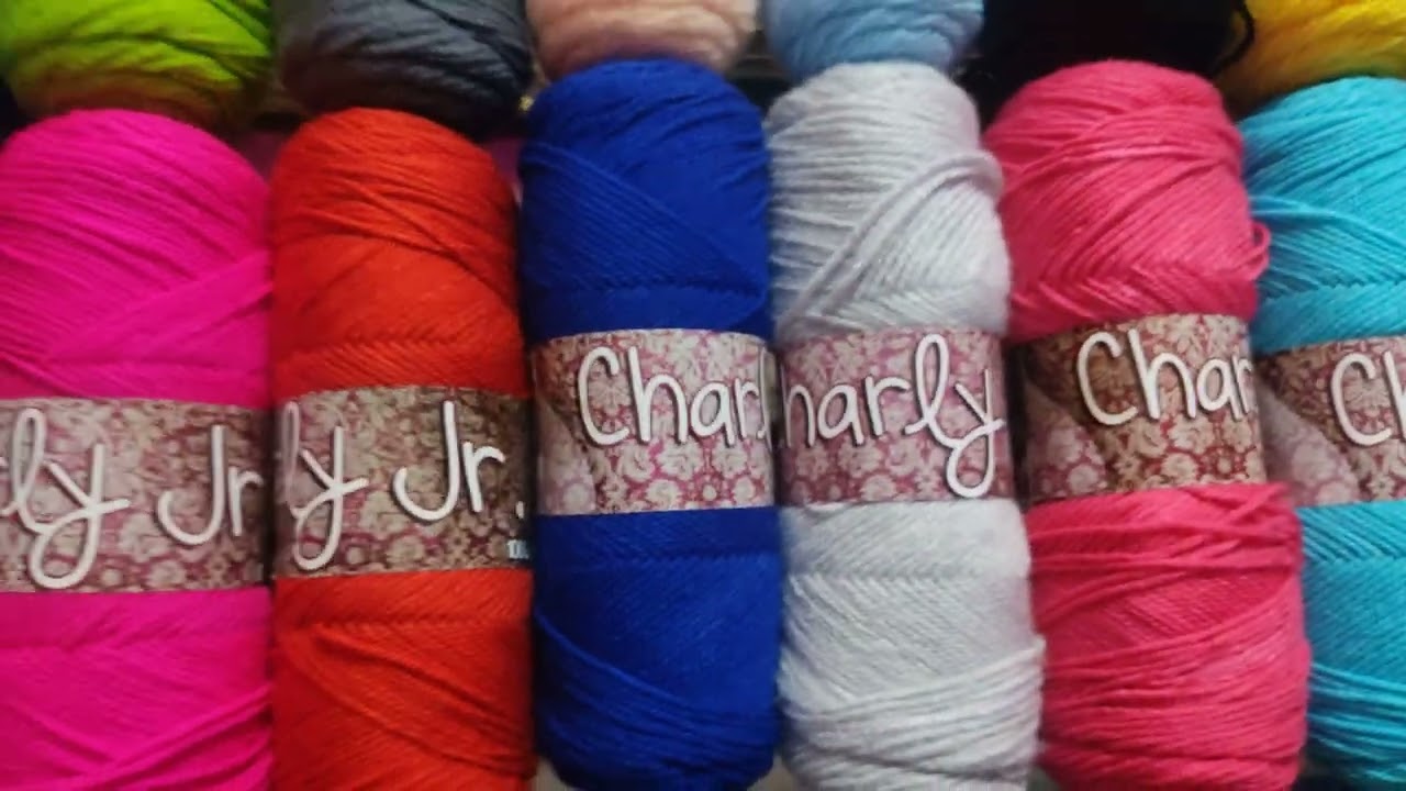 Estambre Charly Junior, Estambres para tejer a Crochet 