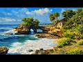 🌸 Rustic Village Morning — AI Oil Painting & Healing Violin Music