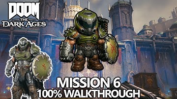 DOOM The Dark Ages - 100% Walkthrough - Mission 6 - All Secrets, Collectibles, Upgrades & Challenges