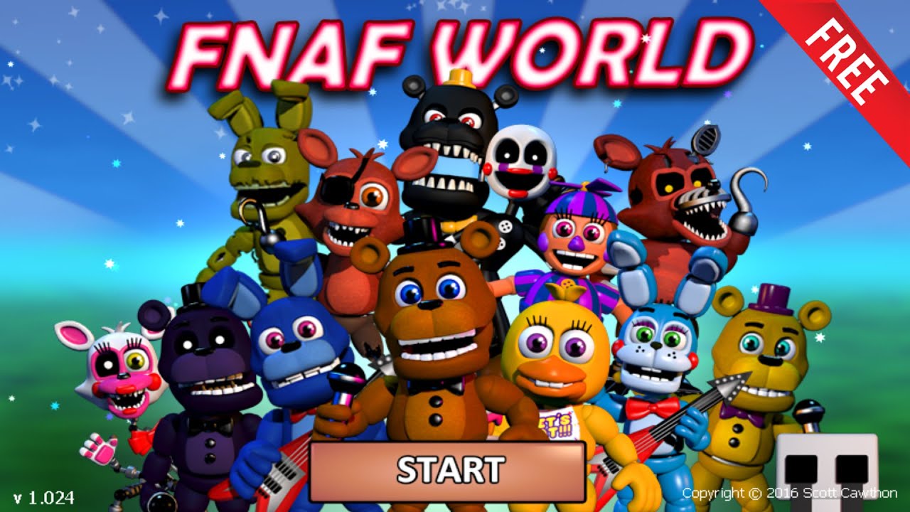 fnaf world xbox one