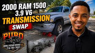 2000 Dodge Ram 1500 Transmission Replacement DIY | 3.9 V6 Transmission Swap Guide