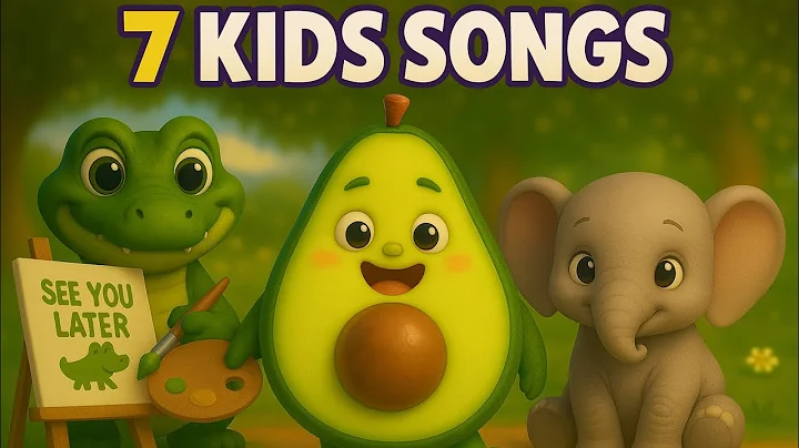 See You Later Alligator 🐊 + 6 More Adorable Songs | Cutest 3D Kids Song Compilation