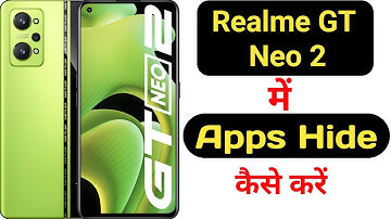 How to hide apps in Realme GT Neo 2 || Realme GT Neo 2 me app kaise hide kare ||