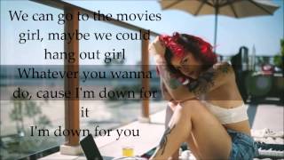 Video thumbnail of "Kehlani - Down For You ft. BJ The Chicago Kid (OnScreenLyrics)"