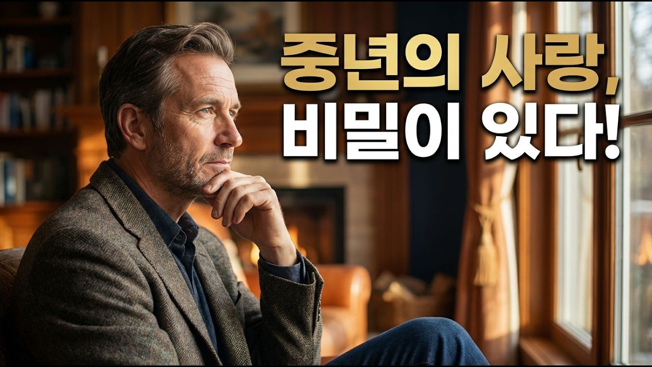 30대 사랑과 중년이 하는 사랑의 차이점