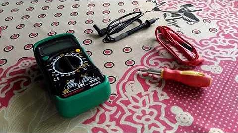 Repairing a digital multimeter ( fixing the buzzer sound of DMM of continuity test)