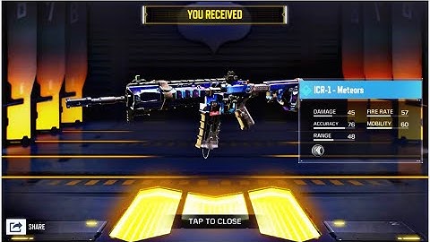 COD | *New* ICR-1 - Meteors! (Full gameplay)