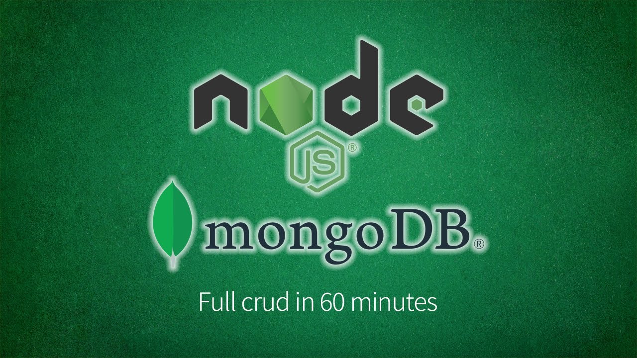 MongoDB CRUD with NodeJS 2023 - YouTube