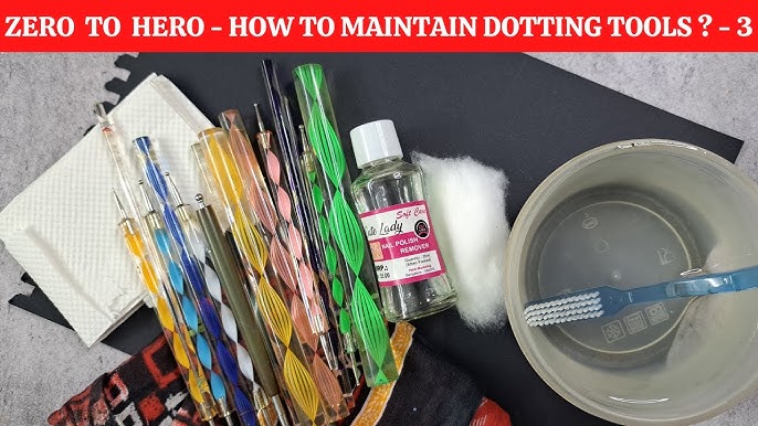 Dotting Tools for dot mandala painting - BEGINNER level intro 