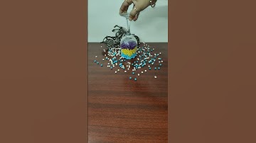 Wow! Beads💖ASMR #asmr #shorts #relaxing #oddlysatisfying #reversed #falling #super