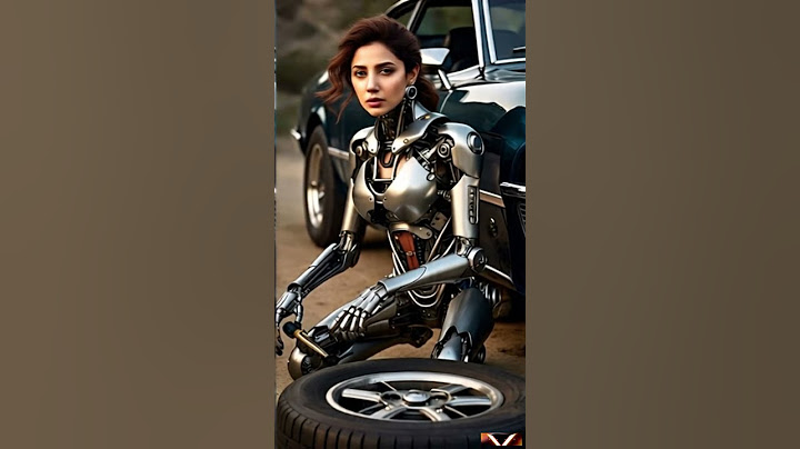 Futuristic Desi Robot Girl with Indo-Pak Beauty 🤖#fixing #car #tire #shorts   #desilook   #aigirl