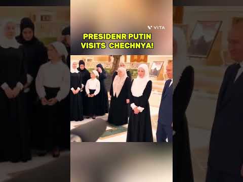 President Vladimir Putin Visits Chechnya Shorts Trending Viralvideo Respect 
