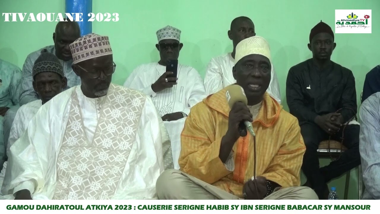 GAMOU TIVAOUANE 2023 Avec Serigne Habib Sy ibn Serigne Babacar Sy Mansour