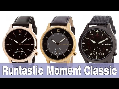 Runtastic Moment Classic: обзор умных часов с физическими стрелками