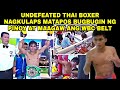 🇵🇭 Ang Masaklap Na Sinapit Ng Undefeated Thai Fighter Sa Kamay Ng Pinoy