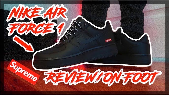 OFF WHITE AIR FORCE 1 BLACK UNBOXING/ ONFOOT/ REVIEW 