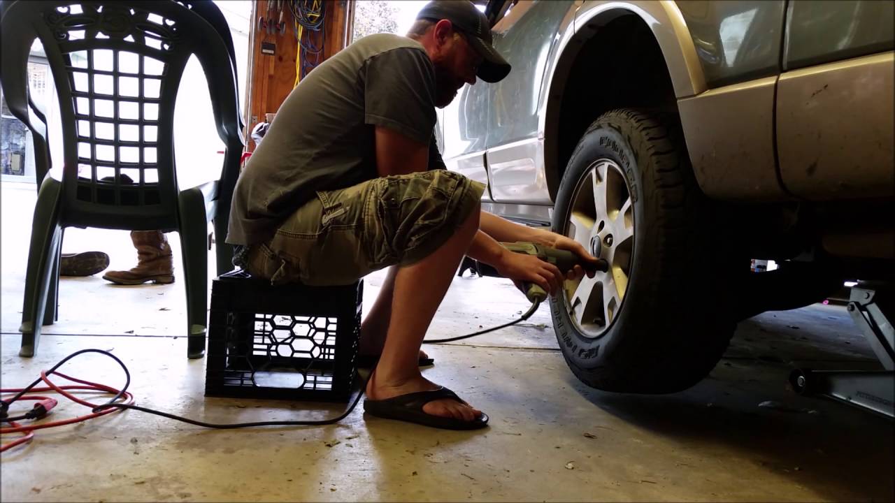 Ford Explorer Oil Change and Tire Rotation - YouTube