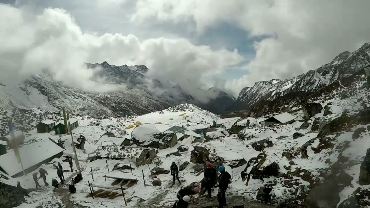 Himalayan Mountaineering Institute. Base Camp. Chowrikhang