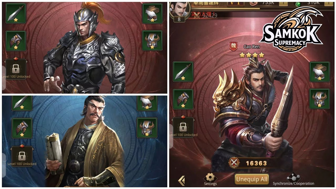 Samkok Supremacy Gameplay New Rpg Game ( By x7game )  For Mobile 