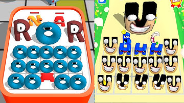 Merge Alphabet Letter Go Vs Merge Master Alphabet Monster Part 4 ⭐⭐⭐ abcdefghijklmnopuvwxyz