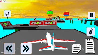 Aeroplane GT Racing Stunts Aeroplane Games / Plane Driver Stunt Game / Android GamePlay #2 screenshot 2