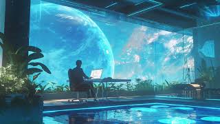 Deep Focus Coding Music 🌊 Ambient for Programming [ Aqua Orbit ]