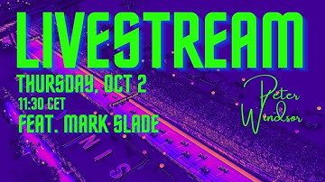 Pre-Singapore F1 livestream 2.0, October 2, 2025, feat. Mark Slade with Peter Windsor