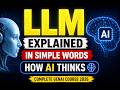 LLM Explained in Simple Words 🔥 | How AI Thinks 😳 | GenAI Course 2026