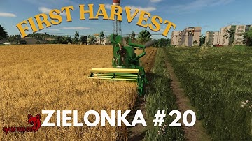BUYING COMBINE AND HARVESTING OATS | ZIELONKA EP.20 | FS25 | TIMELAPSE
