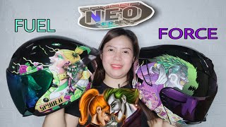 Best jowa helmet! SPIDER NEO SERIES FUEL & MONSTER FORCE UNBOXING + REVIEW #spiderneo #joker #casco