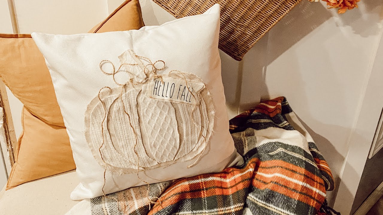 pottery barn fall pillows