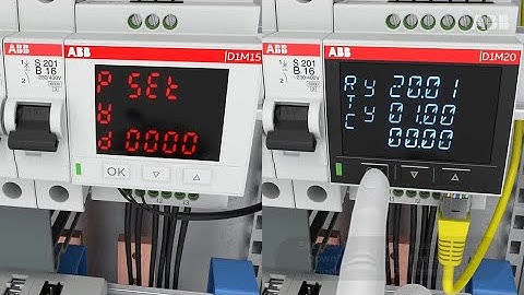 D1M Power Meters | How to carry out the first commissioning