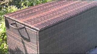 http://video.costco.com/?v=1295912456 Blake Wicker 150-gallon Deck Box: watch this video featuring products available on Costco.