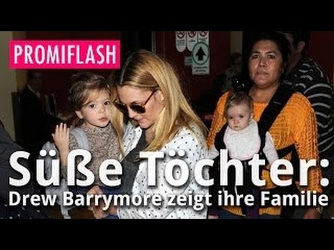 Vidéo: Drew Barrymore Présente Frankie, Sa Deuxième Fille