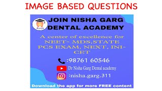 IMAGE BASED QUESTIONS | DR NISHA GARG'S DENTAL ACADEMY | NEET 2022 by Dr Nisha Garg Dental academy 229 views 2 years ago 2 minutes, 19 seconds