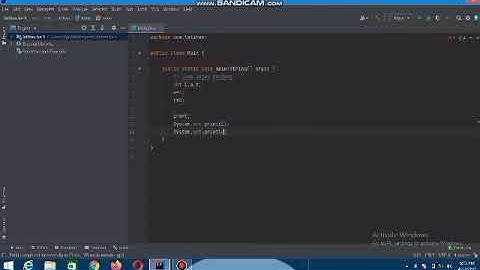 Menghitung luas Segitiga menggunakan aplikasi Intellij IDea