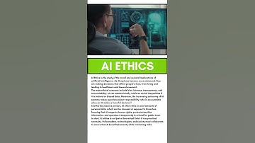 AI Ethics #english #technology #aiethics #ai #machinelearning