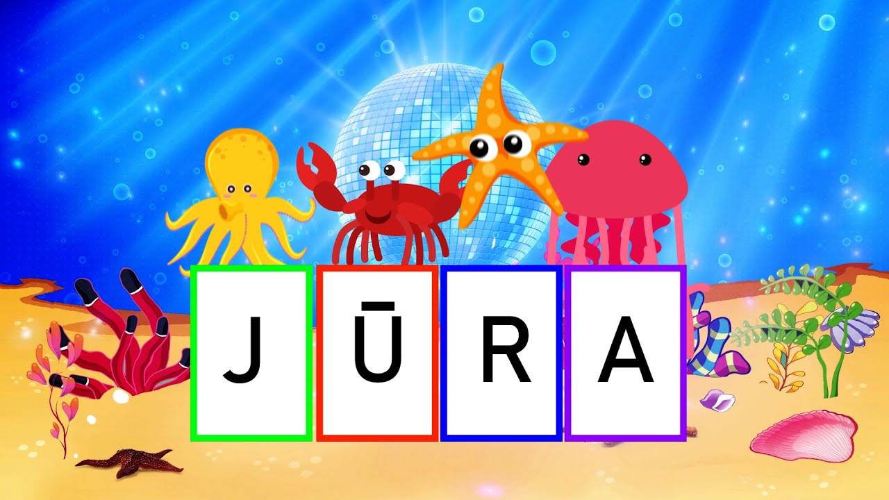 Mokomės skaityti LIETUVIŠKAI 2 dalis Edukacinis filmukas vaikams