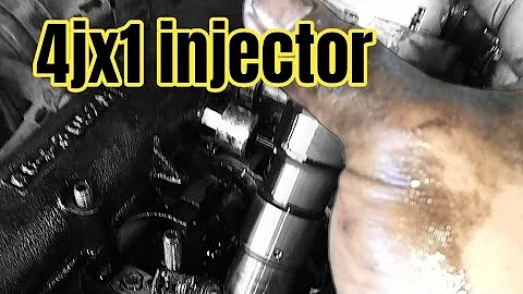 4JX1 Isuzu | Injector Removal