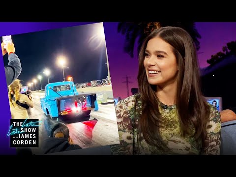 Hailee Steinfeld Is a Regular at the Drag Racing Scene